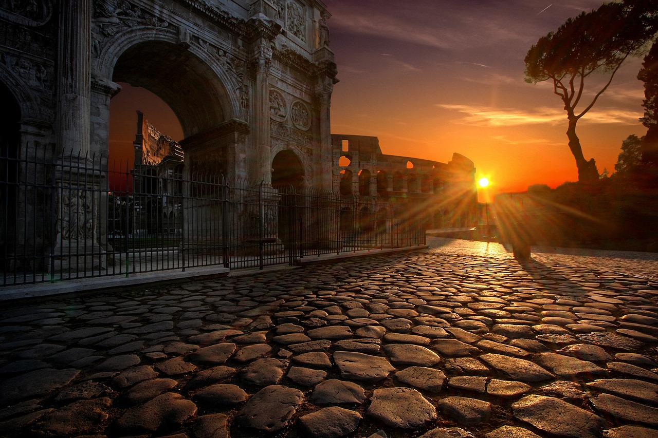 arc of constant, coliseum, rome-3044634.jpg